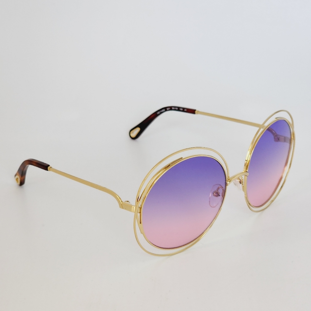 ❤️CHLOE ROSIE OVERSIZED ROUND SUNGLASSES - Picture 3 of 6